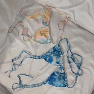 ROMWE Bikini tops (2) size medium